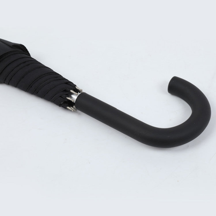 Long Handle Semi-automatic Straight Rod Eight-bone Sunny Umbrella