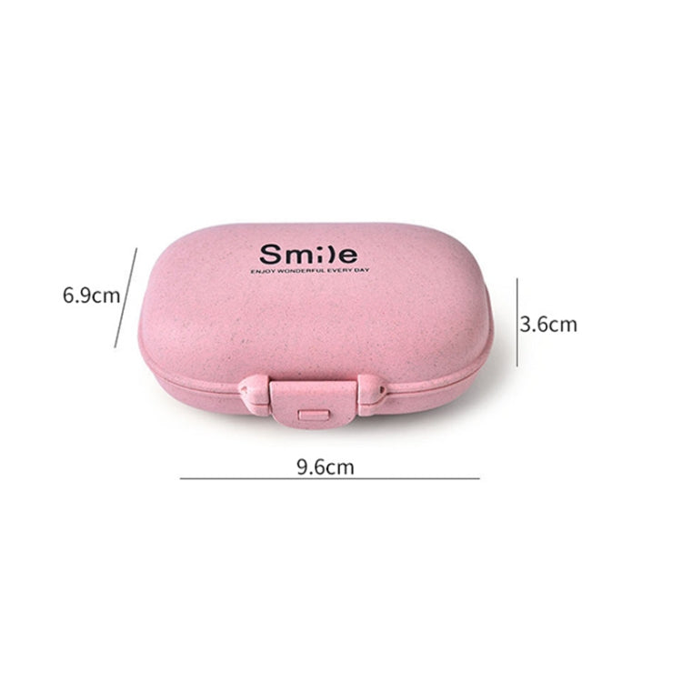 Portable Pill Boxs Mini Container Small Pill Box Splitters Container