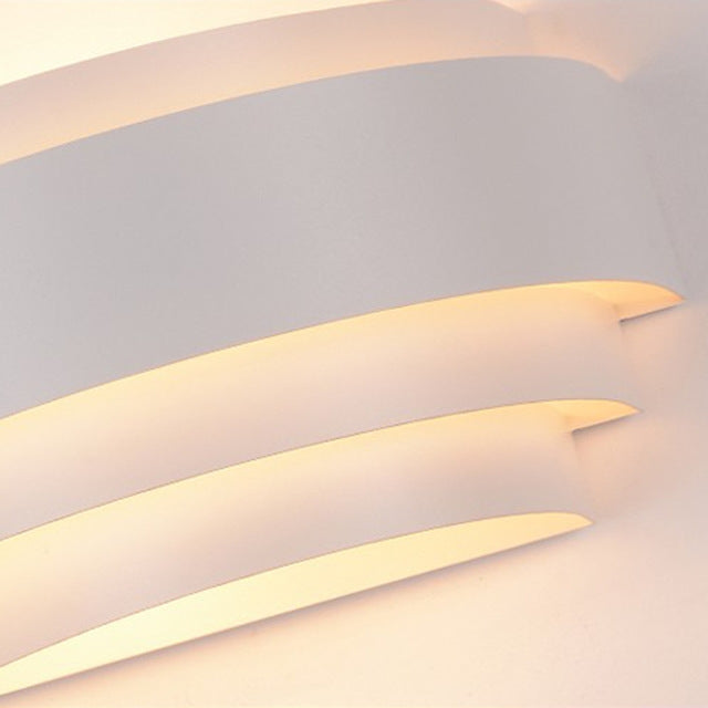 Modern Minimalist Aisle Living Room Stairwell Bedroom Bedside Wall Lamp without Light Source