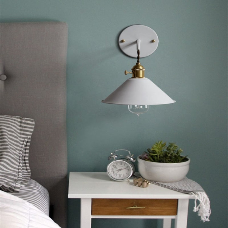 Creative Living Room Staircase Aisle Bedroom Bedside Macaron Pot Lid Small Umbrella Wall Lamp