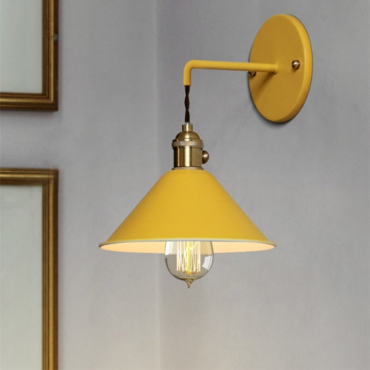 Creative Living Room Staircase Aisle Bedroom Bedside Macaron Pot Lid Small Umbrella Wall Lamp