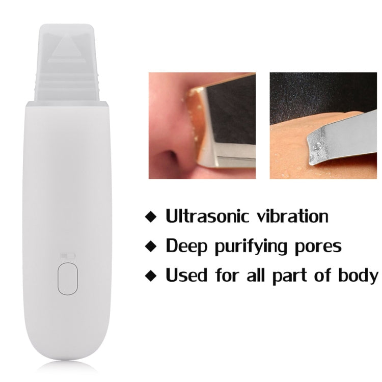 Ultrasonic Face Pore Cleanser Skin Scrubber Blackhead Acne Removal Face Exfoliator Peeling Machine Deeply Clean Skin Care Tools