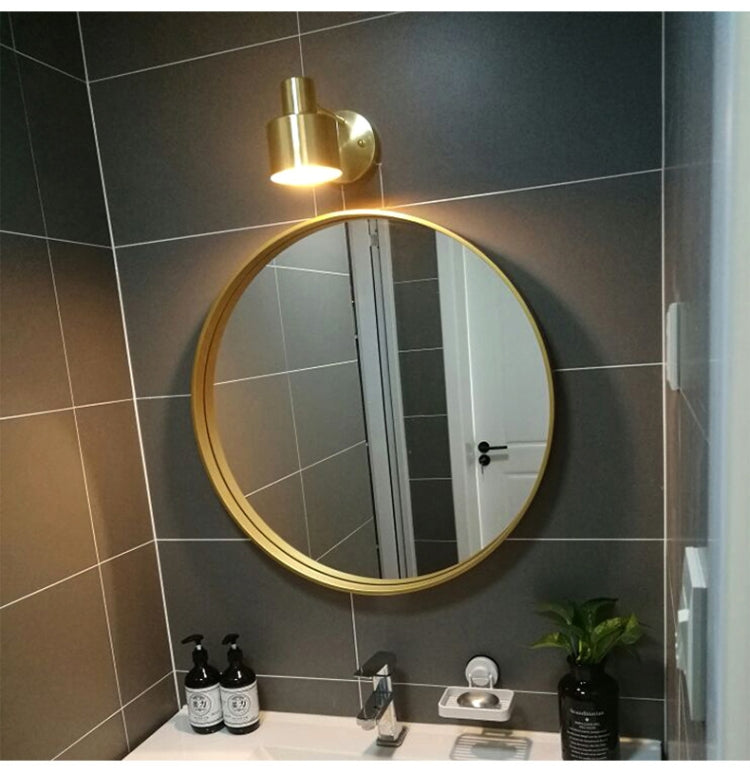 Copper LED Wall Lamps Bedroom Bedside Living Room Corridor Stair Decorative Lightings