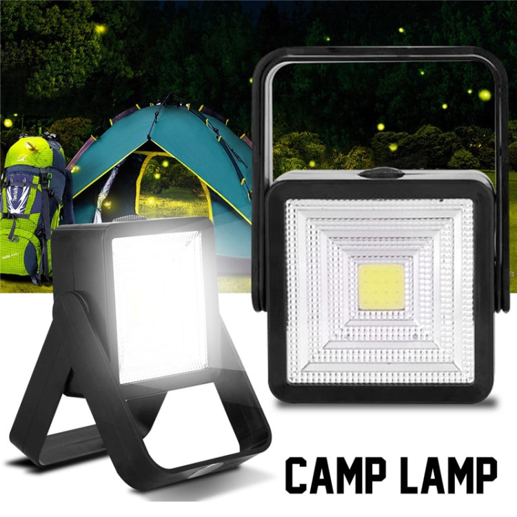 Solar Lantern COB LED Camping Tent Lamp Work Light Outdoor Portable Spotlight