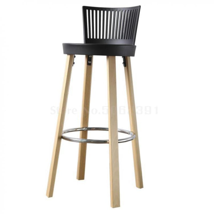 Nordic StyleSolid Wood Balcony Bigh Bar Chair