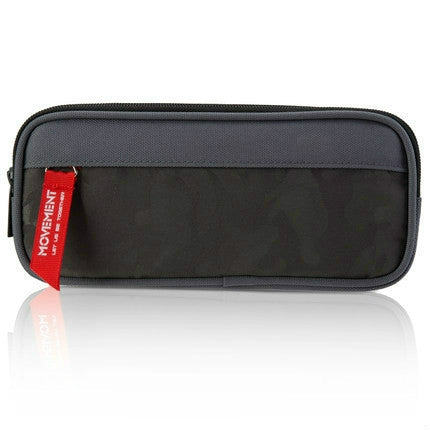 Camouflage Pencilcase Nylon Canvas Double Zipper Pen Bag