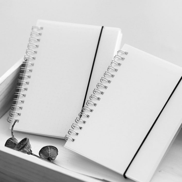 Hard Cover Dot Notebook Bandage Weekly Planner Agenda Diary School Supplies Journals Sketchbook, Size:A4(21x28CM)