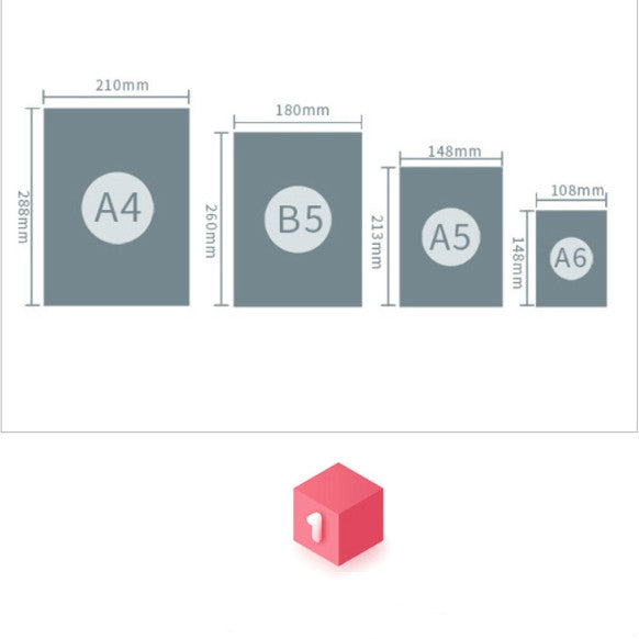 Hard Cover Dot Notebook Bandage Weekly Planner Agenda Diary School Supplies Journals Sketchbook, Size:A5(14.8x21.3CM)