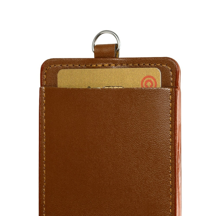 2 PCS Soft PU Card Holder Business Name Card Holders Bus Card Cover Card ID Badge Holder