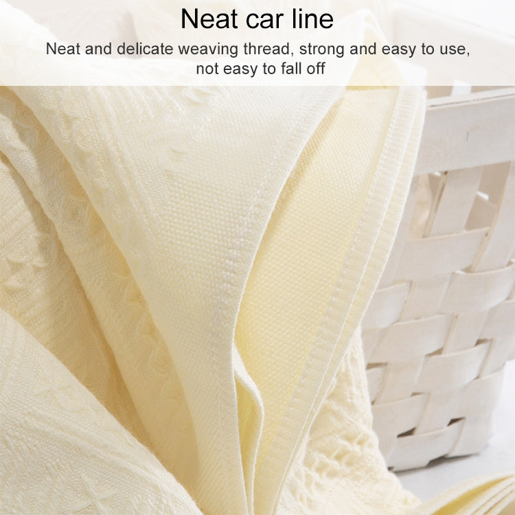 Simple Cotton Tassel Bath Towel