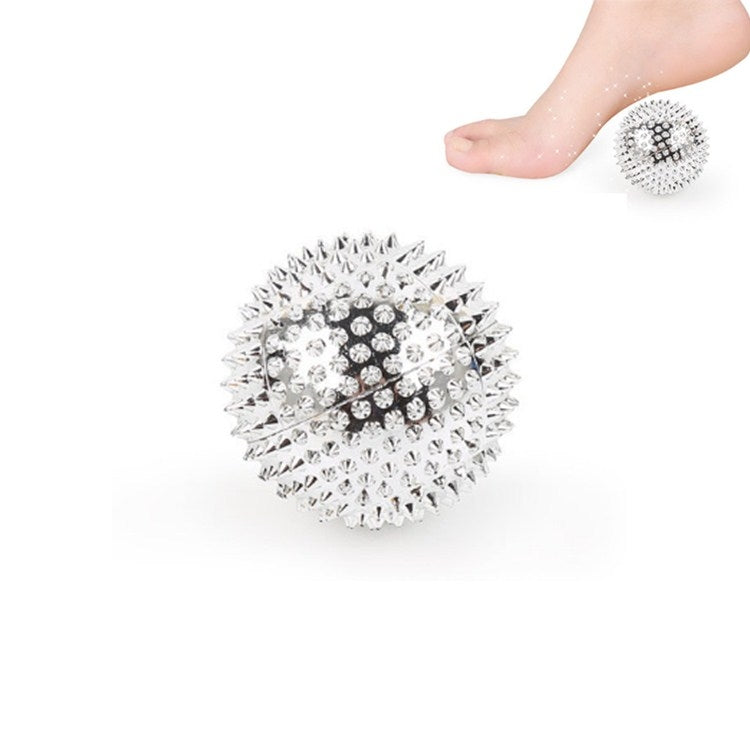 1 Pair Magnetic Massage Ball Relax Muscle Finger Plantar Pressure Massage Stab Ball, Size:4.7cm