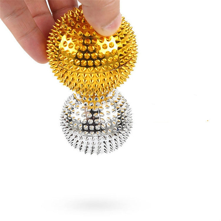 1 Pair Magnetic Massage Ball Relax Muscle Finger Plantar Pressure Massage Stab Ball, Size:4.7cm