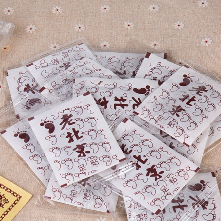 50Pcs/Pack Health Bamboo Vinegar Lavender Wormwood Ai Ye Detoxification Foot Patch