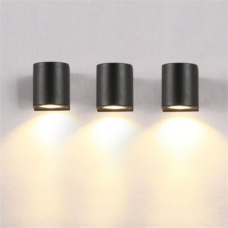 Modern Creativity IP65 Waterproof COB LED Wall Light Hotel Aisle Porch Garden Lighting, Wattage:6W Double Heads