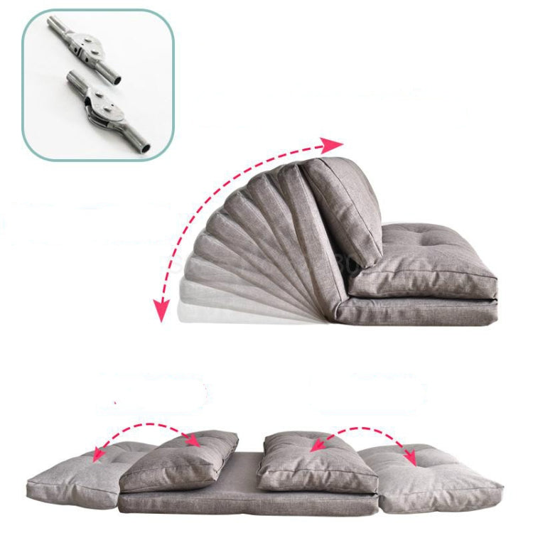 Double-purpose Small Apartment Bedroom Multi-functional Folding Lazy Little Sofa Bed