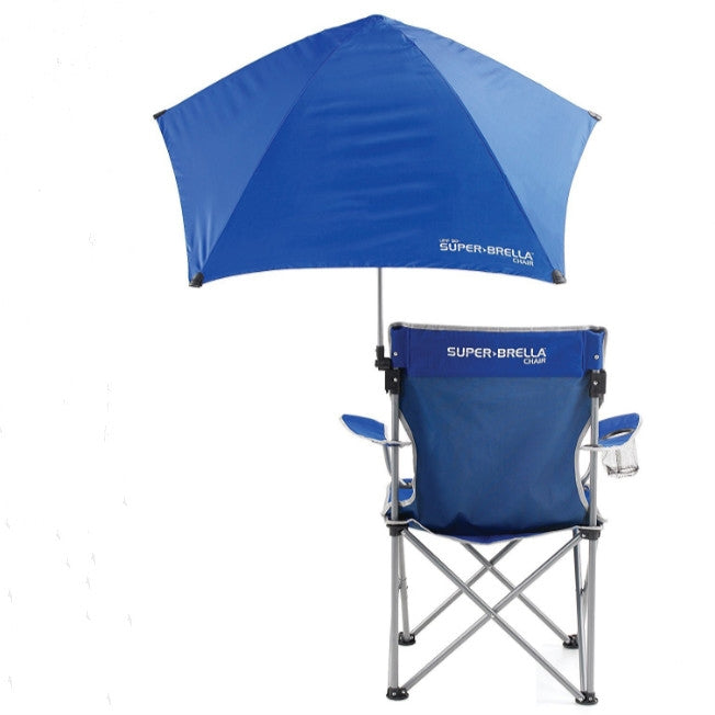 Portable Folding Outdoor Leisure Fishing Chair Travel Camping Chair with Umbrella