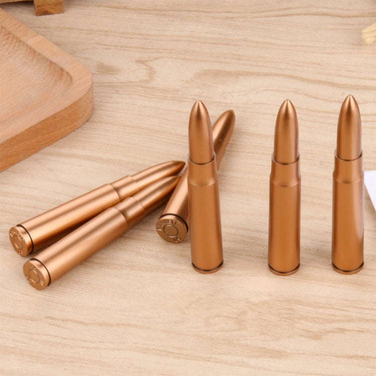 5 PCS Creative Plastic Bullet Shape Ballpoint Pen Students School Unique Writing Ball Pens Stationery Office Supplies