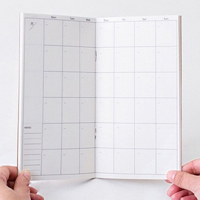 Creative Simple Traveler Series Kraft Refill Diary Notebook