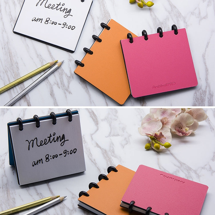 A7 Pocket Size Notepad Creative Stationery Notepad Vertical Pocket Loose Leaf Office School Supplies