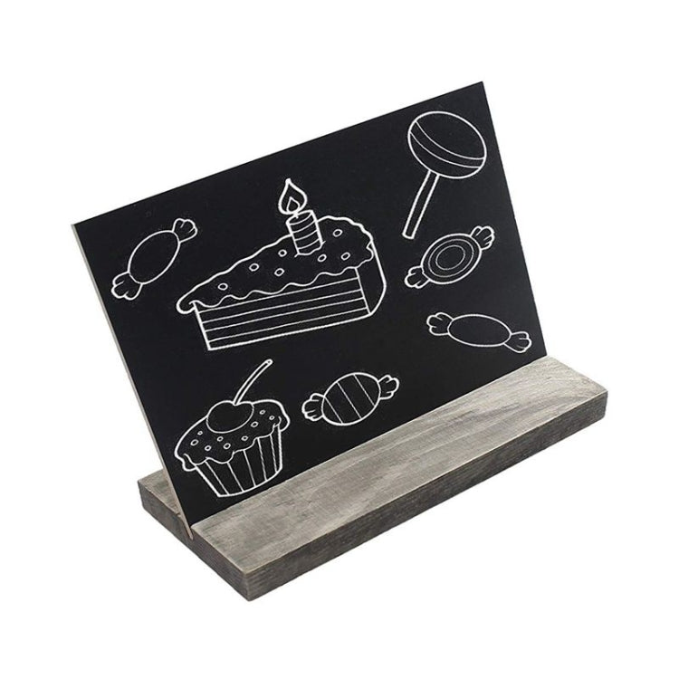 4 PCS Hotel Bar Creative Double-sided Small Blackboard Writing Board