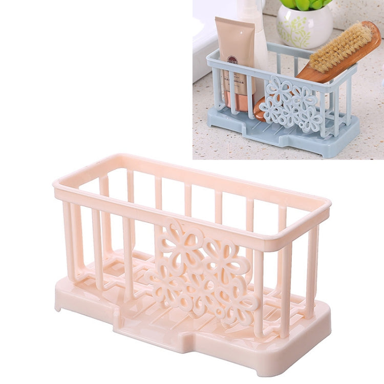 Simple Plastic Drain Rack Kitchen Supplies Sponge Storage Rack Storage Rack