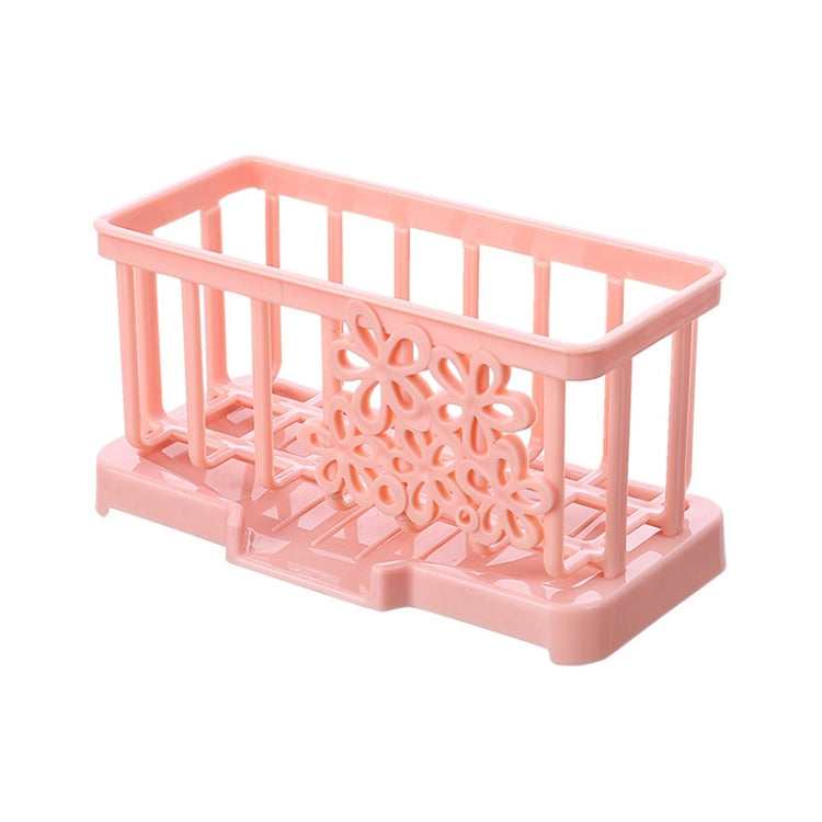 Simple Plastic Drain Rack Kitchen Supplies Sponge Storage Rack Storage Rack