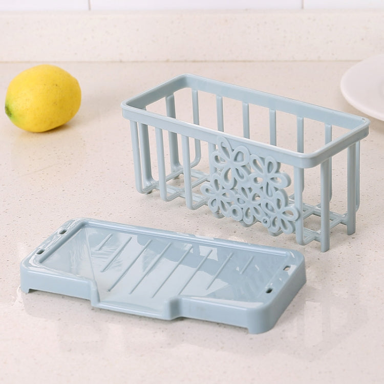 Simple Plastic Drain Rack Kitchen Supplies Sponge Storage Rack Storage Rack