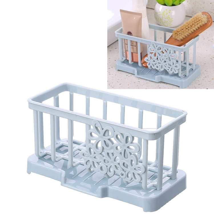 Simple Plastic Drain Rack Kitchen Supplies Sponge Storage Rack Storage Rack