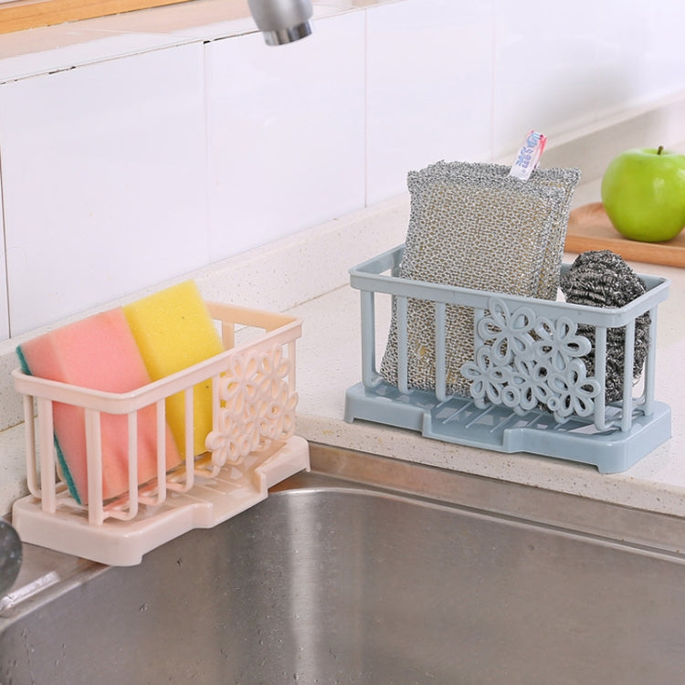 Simple Plastic Drain Rack Kitchen Supplies Sponge Storage Rack Storage Rack