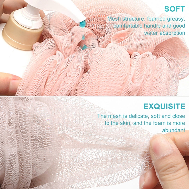 Two-sided Bath Ball Bath Tubs Bath Towel Scrubber Body Exfoliating Shower Ball
