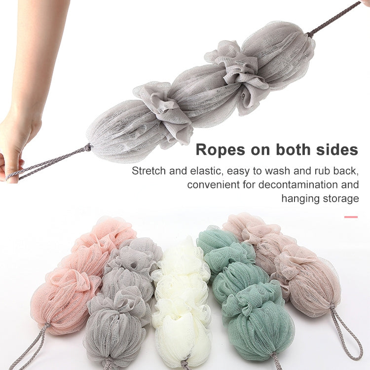 Two-sided Bath Ball Bath Tubs Bath Towel Scrubber Body Exfoliating Shower Ball