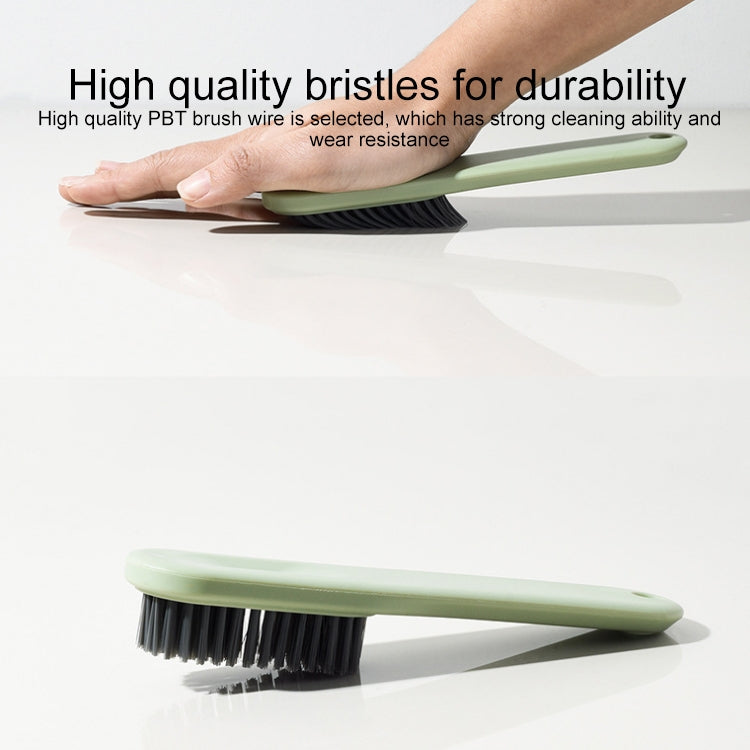 2 PCS Household Soft Hair Cleaning Collar Brush Clothing Long Handle Shoes Brush