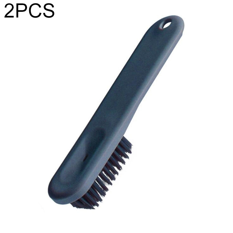 2 PCS Household Soft Hair Cleaning Collar Brush Clothing Long Handle Shoes Brush