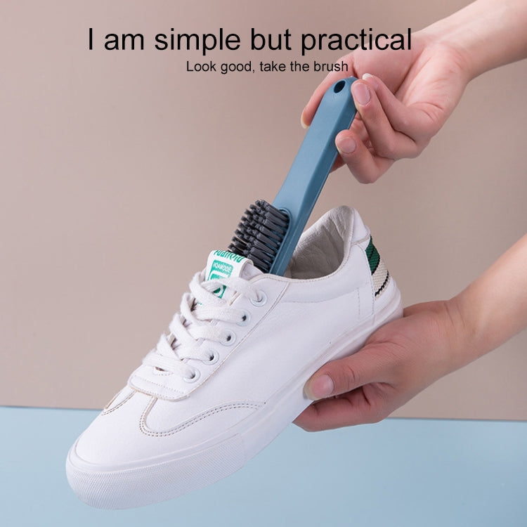 2 PCS Household Soft Hair Cleaning Collar Brush Clothing Long Handle Shoes Brush