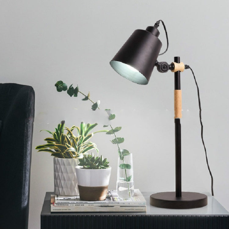 Knob Switch Reading Desk Lamp Home Decoration Lamp(Yellow)