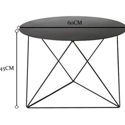 Minimalist Iron Small Living Room in North Europe Round Tea in the Living Room Modern Simplicity Coffee Tables