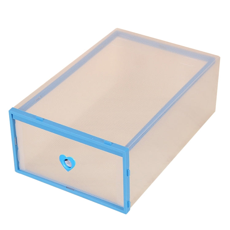 Transparent Home Flip Cover Drawer Plastic Thickening Storage Box