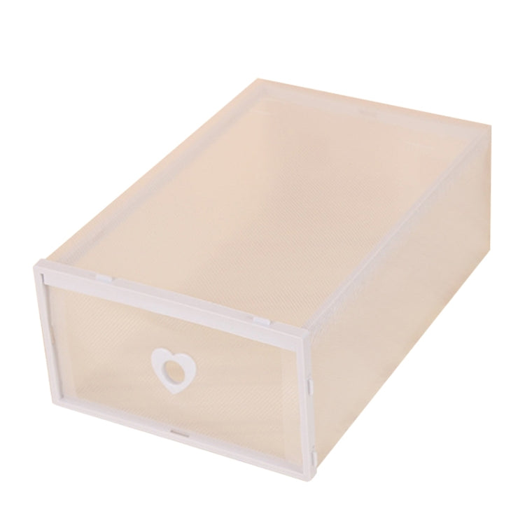 Transparent Home Flip Cover Drawer Plastic Thickening Storage Box