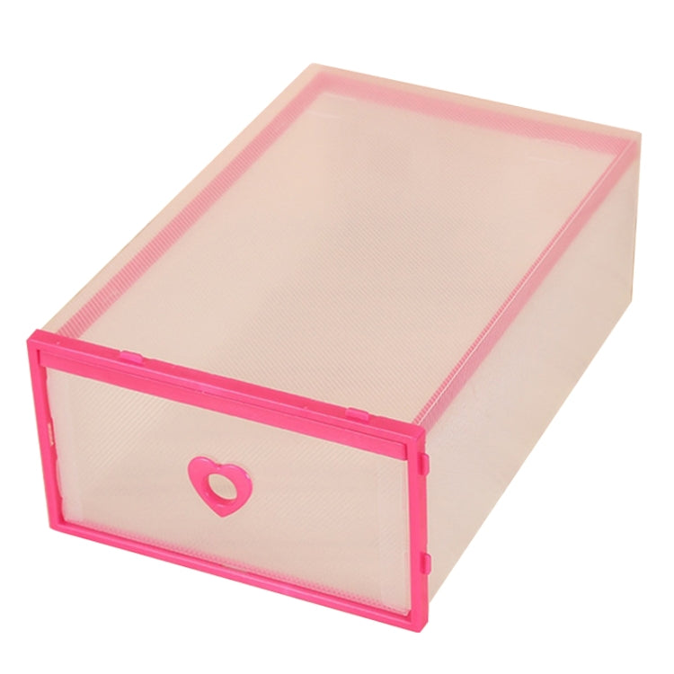 Transparent Home Flip Cover Drawer Plastic Thickening Storage Box