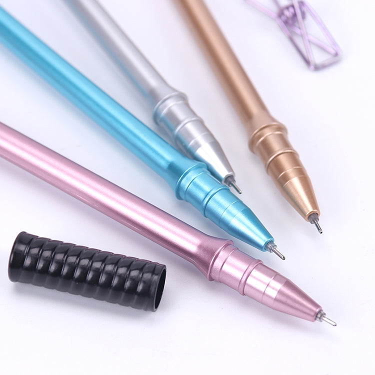 5 PCS Cartoon Cute Badminton Racket Pattern School Office Supplies Stationery Black Refill Kawaii Ballpoint Pen