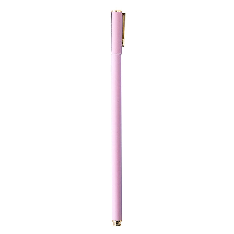 Small Fresh Candy Color Simple Thin Rod Metal Gel Pen