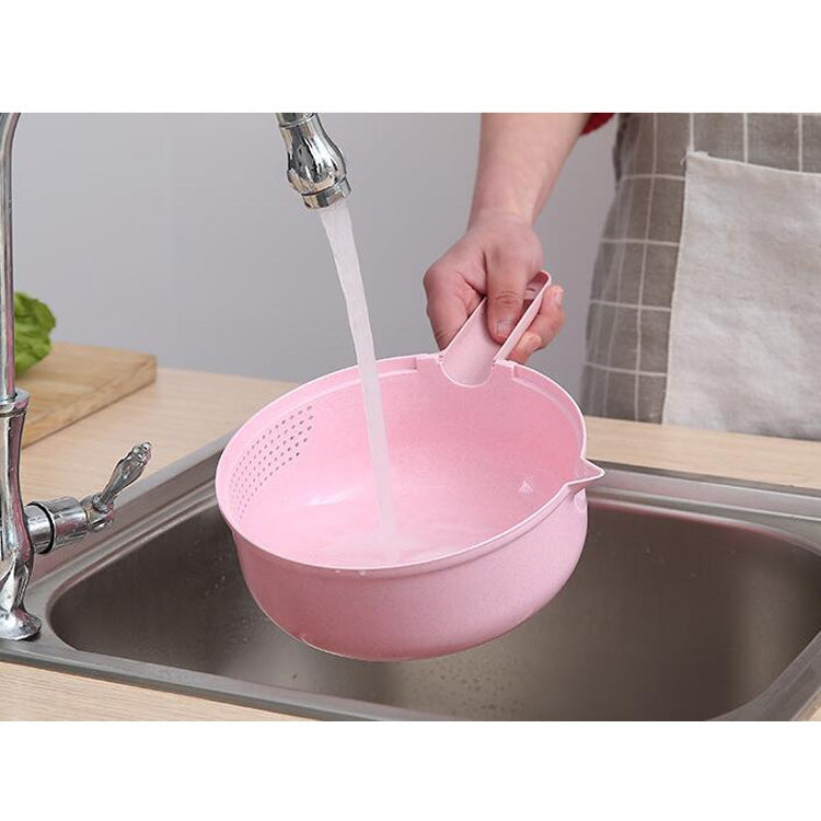 Creative Multifunctional Round Wheat Straw Manual Shredder Peeler Kitchen Tool Set