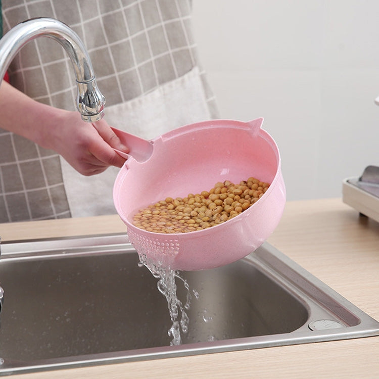 Creative Multifunctional Round Wheat Straw Manual Shredder Peeler Kitchen Tool Set