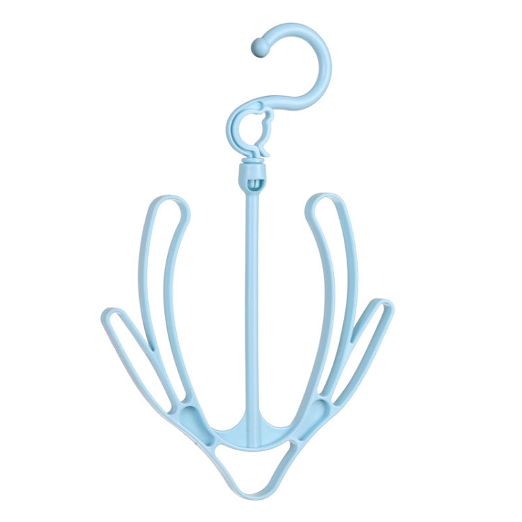 3 PCS Creative Multi-function Outdoor Windproof Double Hook Hanging Shoe Rack Movable Thick Drying Rack