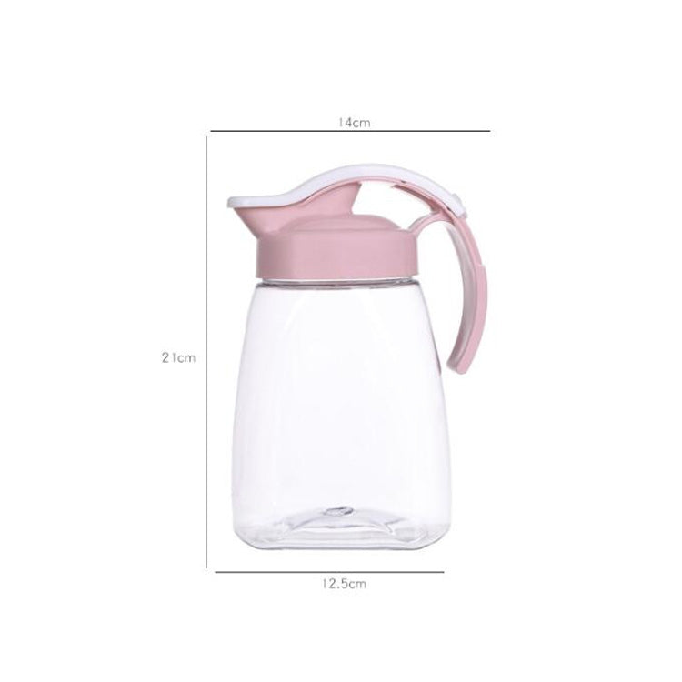 Creative Large Capacity Household Cold Water Bottle Thick Heat-resistant With Lid Brush Juice Pot, Capacity:1.2L