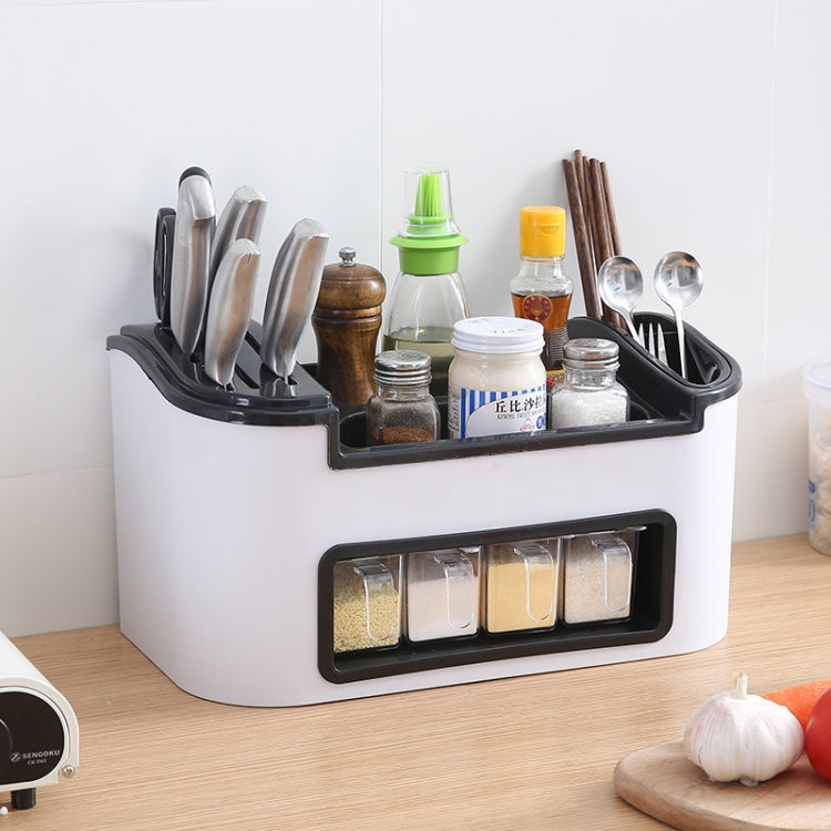 Creative Multifunction Storage Rack Kitchen Seasoning Shelf
