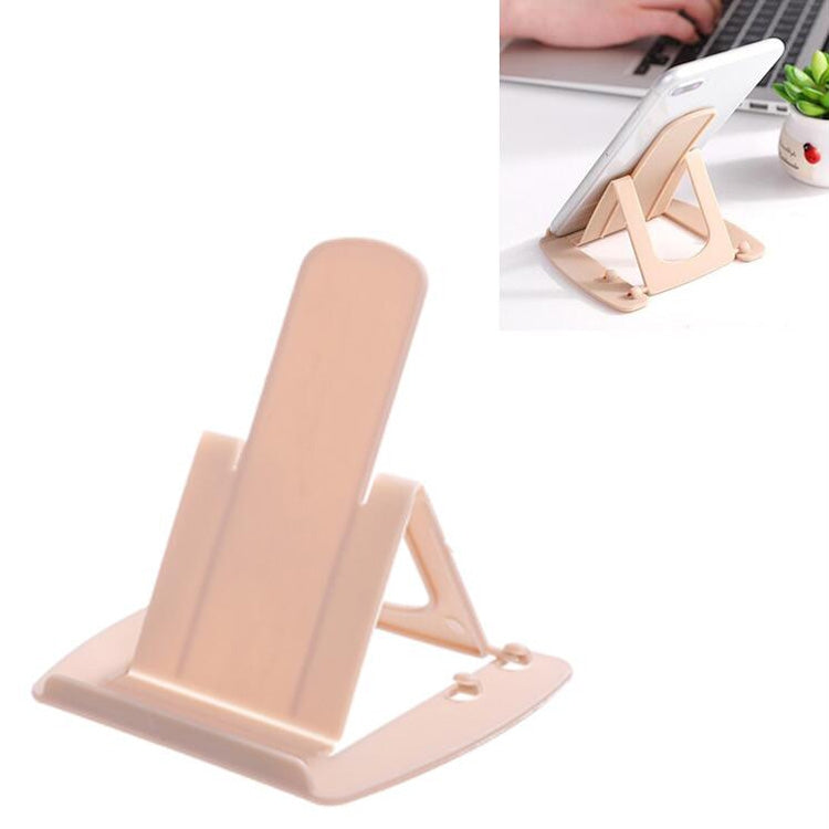 4 PCS Creative Simple Desktop Mobile Phone Holder Multi-block Adjustable Plastic Folding Flat Bracket