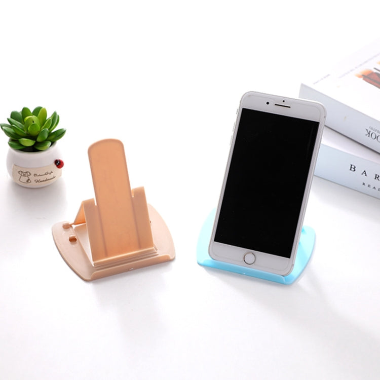4 PCS Creative Simple Desktop Mobile Phone Holder Multi-block Adjustable Plastic Folding Flat Bracket
