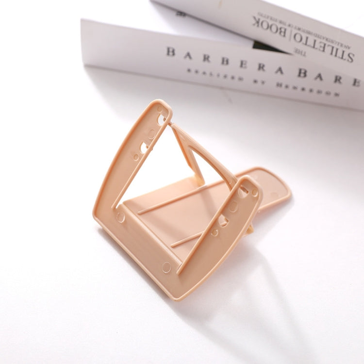 4 PCS Creative Simple Desktop Mobile Phone Holder Multi-block Adjustable Plastic Folding Flat Bracket