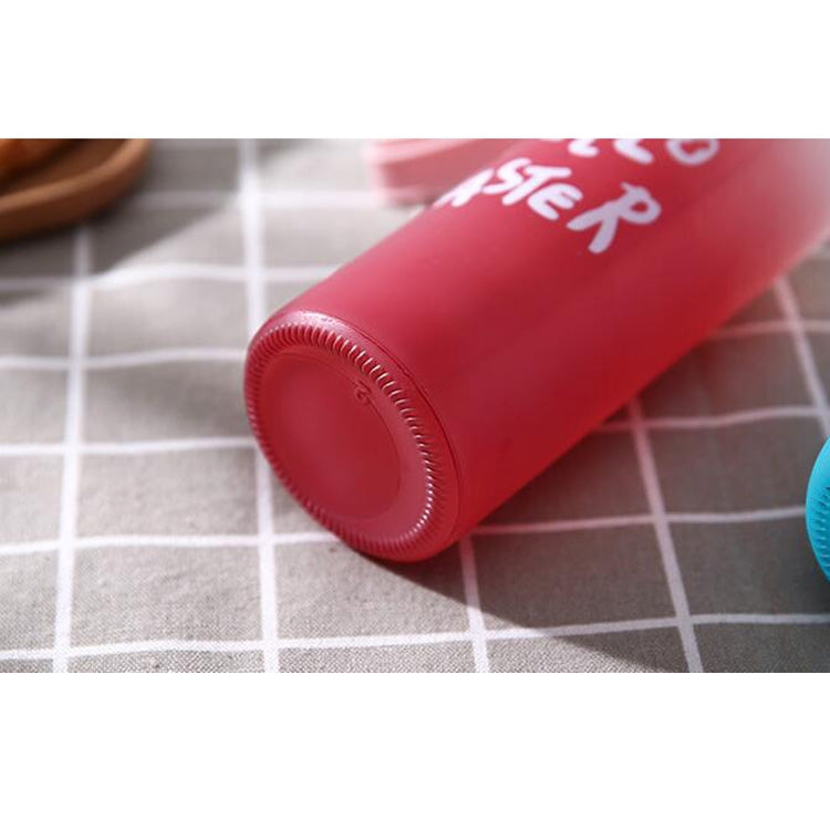 Creative Minimalist Gradient Color Glass Ladies Portable Scrub Couple Cup, Capacity: 401-500ml